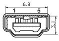 miniUSB 5pinA(F)